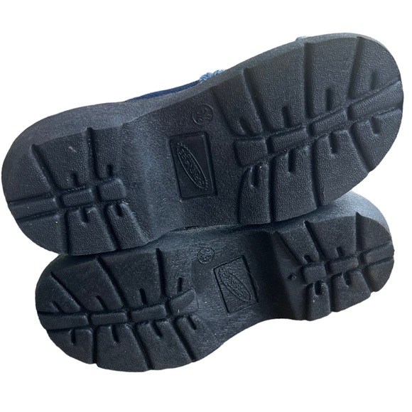 Vintage Y2K Patchwork Denim Fringe Chunky Clogs. Lower East Side. Size: 6.5 - Picture 6 of 7